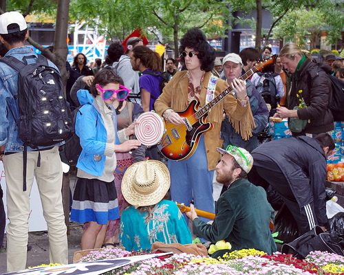 Occupy Wall Street - Day 1 - Sept. 17, 2011 - photo by David Shankbone
