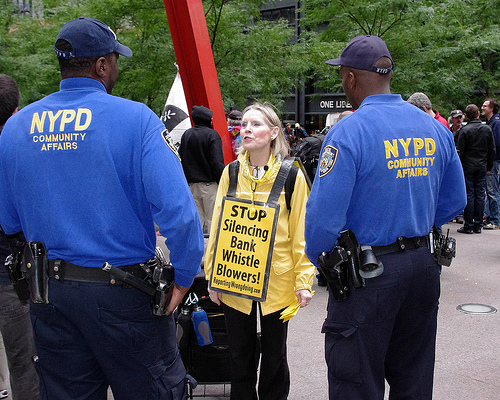 Occupy Wall Street - Day 1 - Sept. 17, 2011 - photo by David Shankbone
