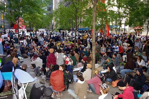 Occupy Wall Street - Day 2 - Sept. 18, 2011 - photo by David Shankbone