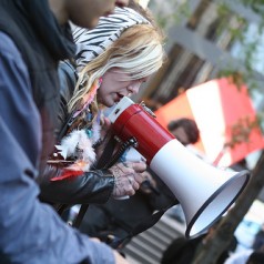 Occupy Wall Street - Day 2 - Sept. 18, 2011 - photo by Paul Weiskel
