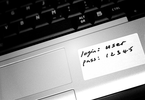 Interesting approach to computer security - photo by Victor Bayon