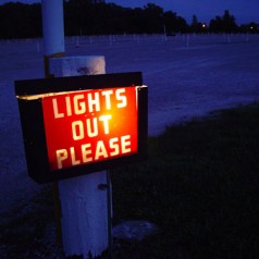 Lights Out Please - photo by drp