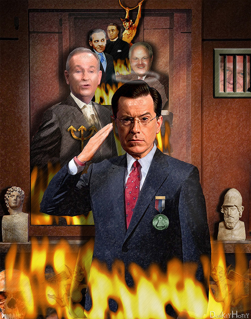 Stephen Colbert - photo by DonkeyHotey Stephen Colbert - photo by DonkeyHotey