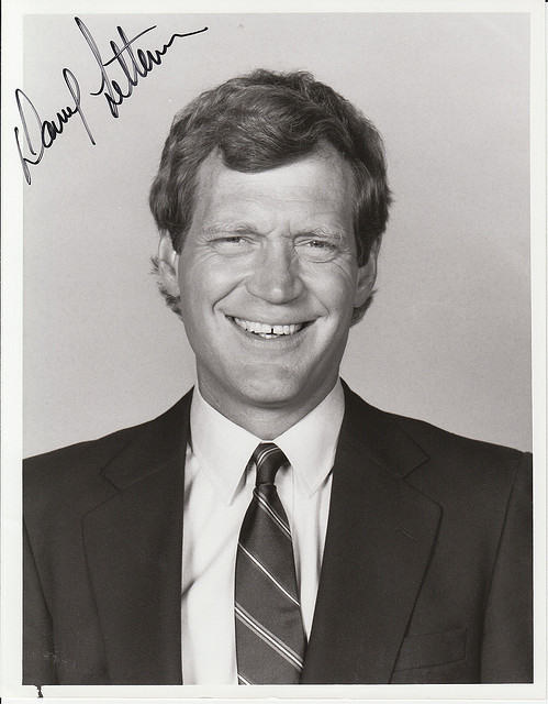 David Letterman - photo by Alan Light David Letterman - photo by Alan Light