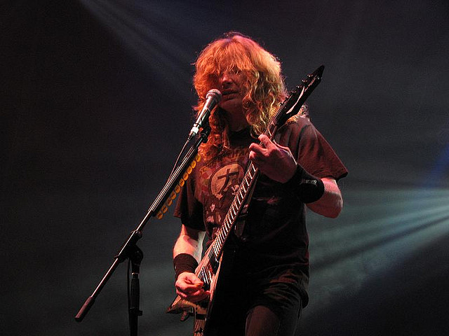 Dave Mustaine - Megadeth - photo by F de Falso