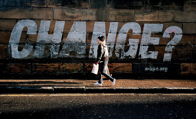 Change? - photo by SomeDriftwood
