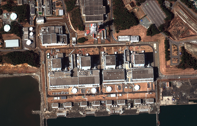 Earthquake and Tsunami damage-Fukushima Dai-Ni, Japan - March 12, 2011 - photo by DigitalGlobe Earthquake and Tsunami damage-Fukushima Dai-Ni, Japan - March 12, 2011 - photo by DigitalGlobe