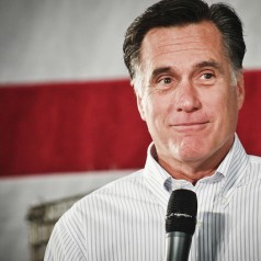 Mitt Romney - photo by Dave Lawrence