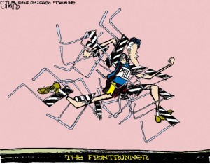 The Frontrunner by Scott Stantis The Frontrunner by Scott Stantis