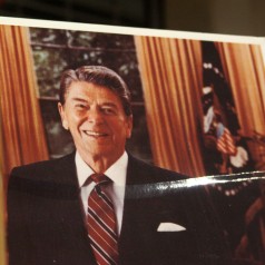 Ronald Reagan portrait - photo by Gage Skidmore
