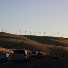 Fossil fuel VS renewable energy - photo by Gregoire Vandenbussche