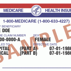 Medicare ID card