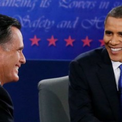 2012 Presidential Debate 3 - photo by Rick Wilking, AP