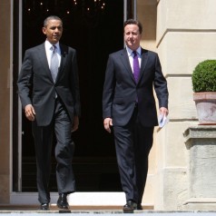 President Obama and Prime Minister Cameron - photo by The Prime Minister's Office