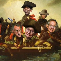 Fiscal Farce - image by DonkeyHotey