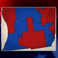 Colbert - Republican gerrymandering - the finger