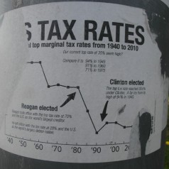 US Tax Rates (Taxes on riches/wealth) - photo by mSeattle